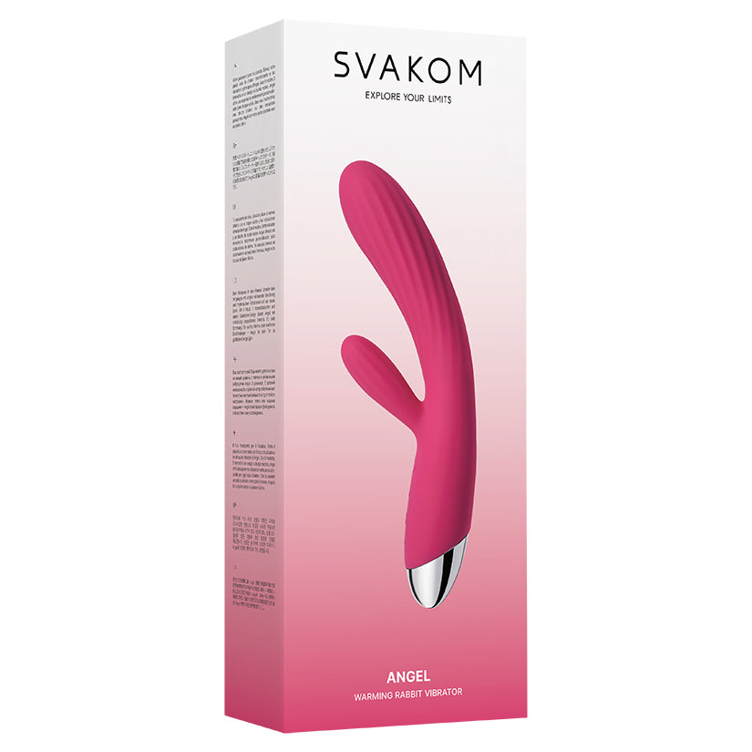 Svakom Angel-Plum Red 7.5" [WS $40.10]