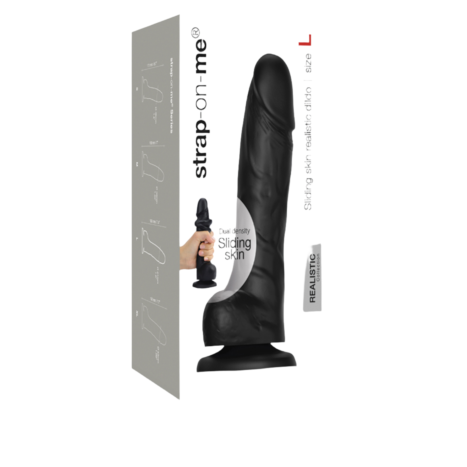 Sliding Skin Realistic Dildo-Large