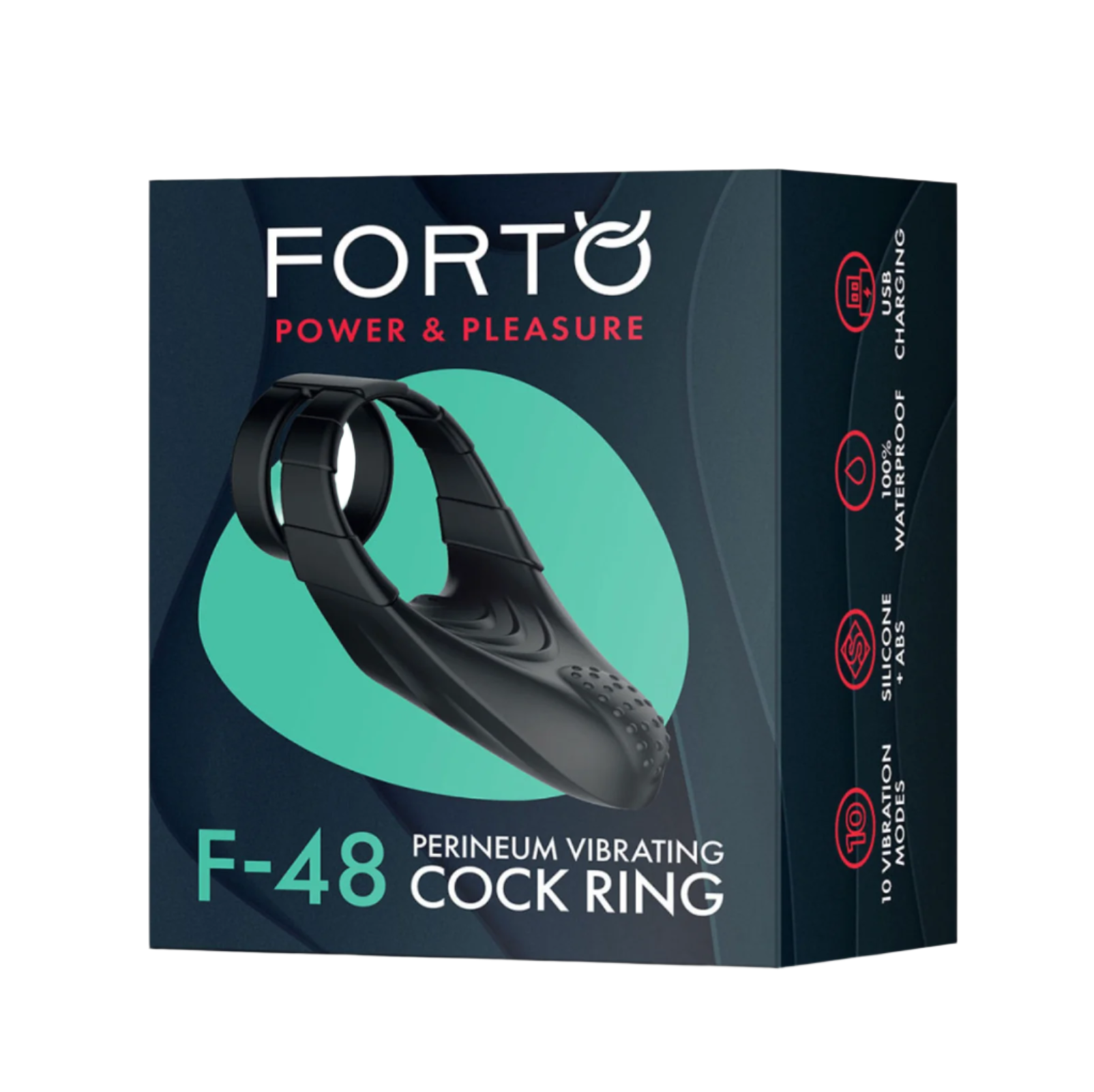 Vibrating Perineum Double C-Ring