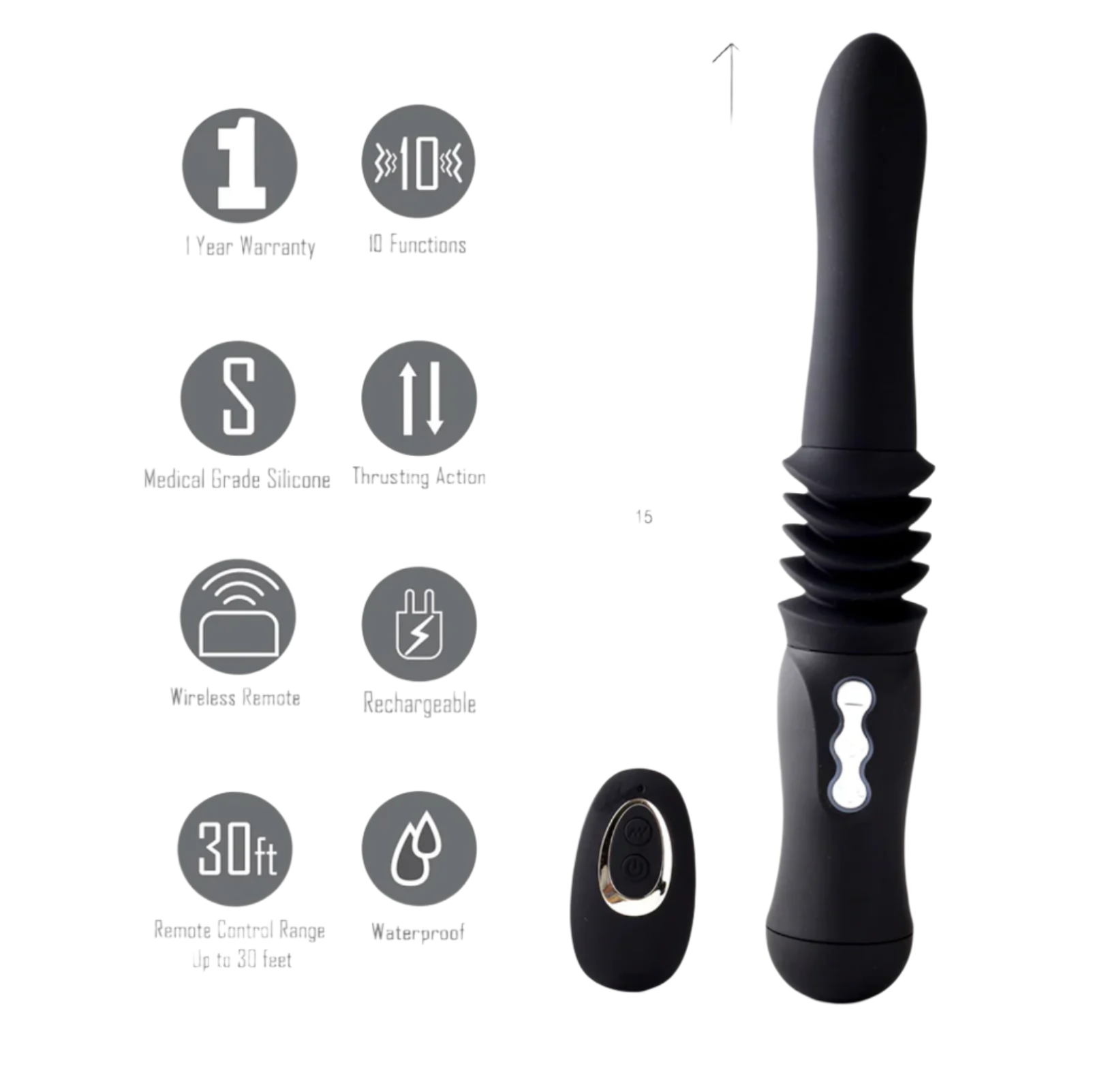 Max Silicone Thrusting Portable Love Machine