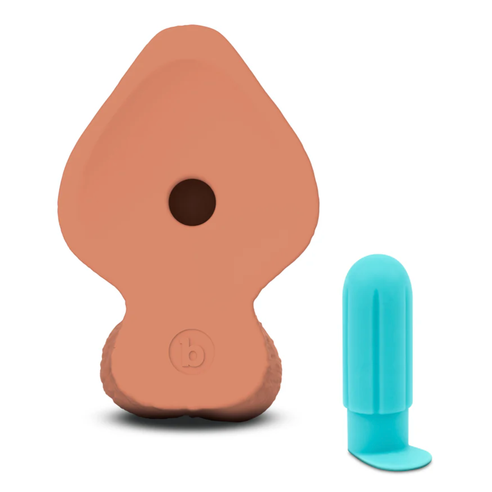 Slipskin Realistic Silicone Dildo 9 Inch – Girthy Mocha