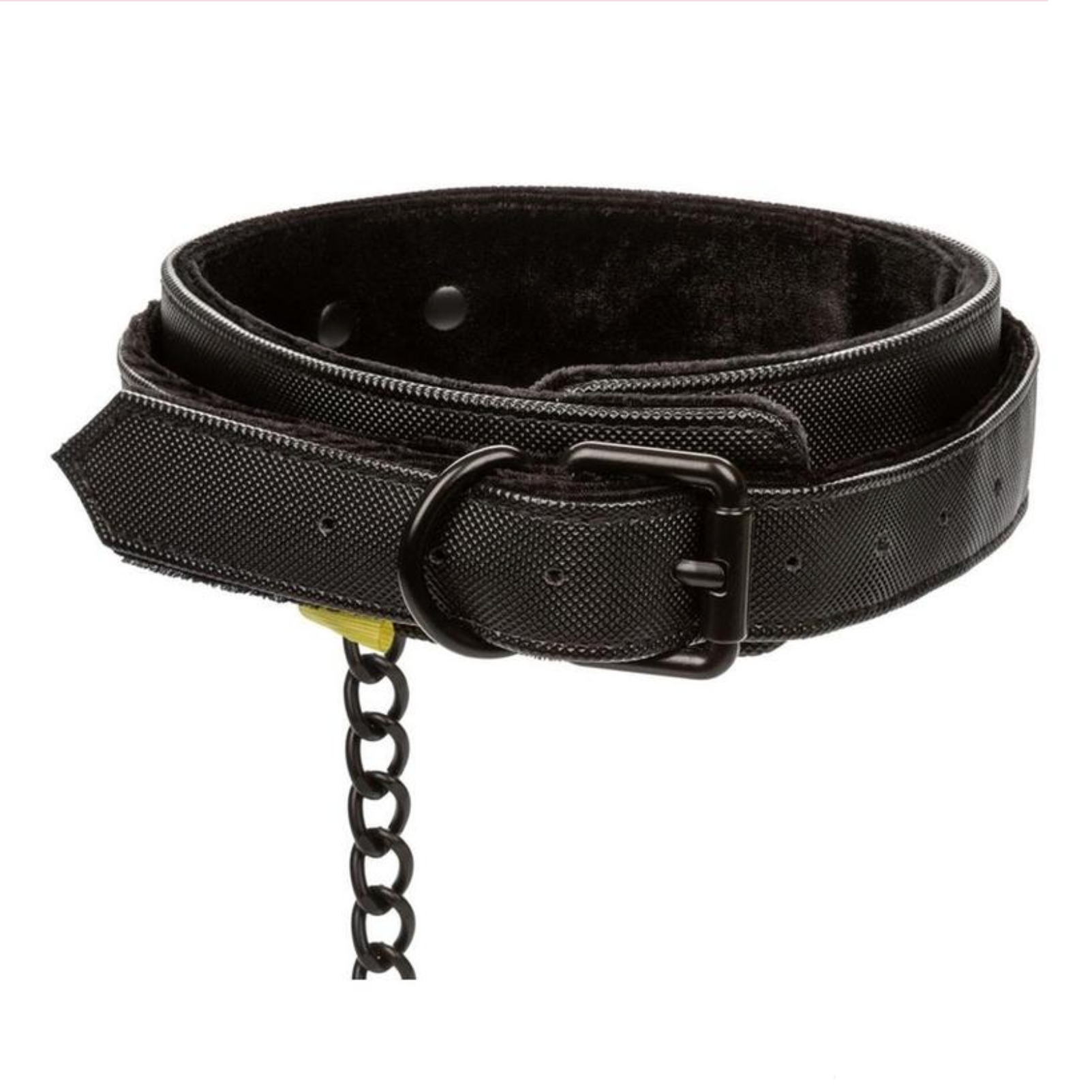 Boundless™ Collar & Leash – Vegan Leather, Fully Adjustable with Plush Lining