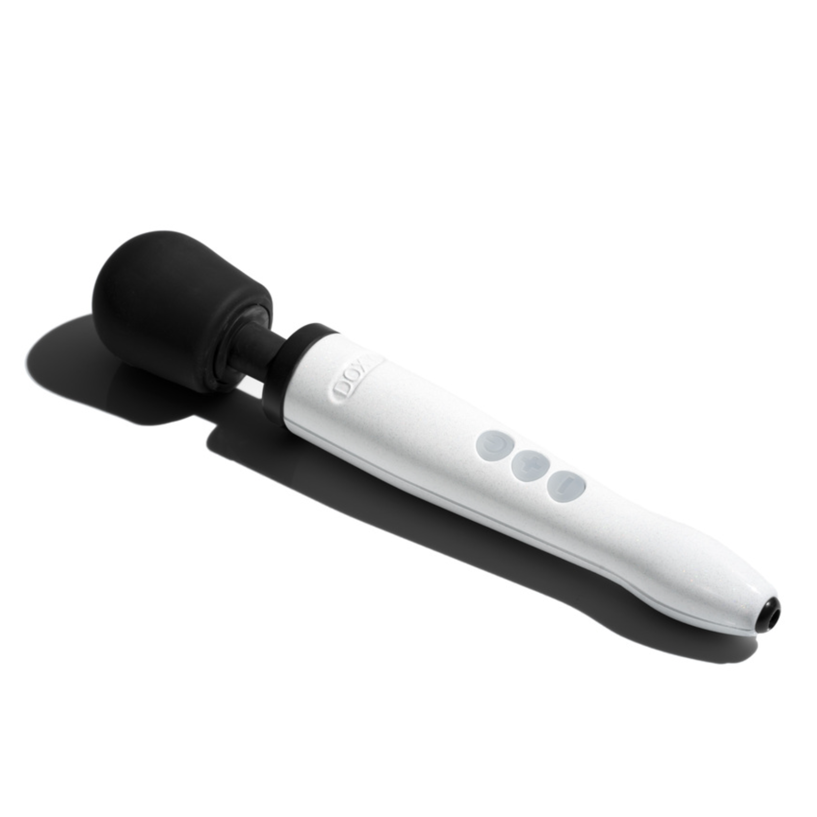 Doxy Die Cast R Rechargeable Wand – Stardust White