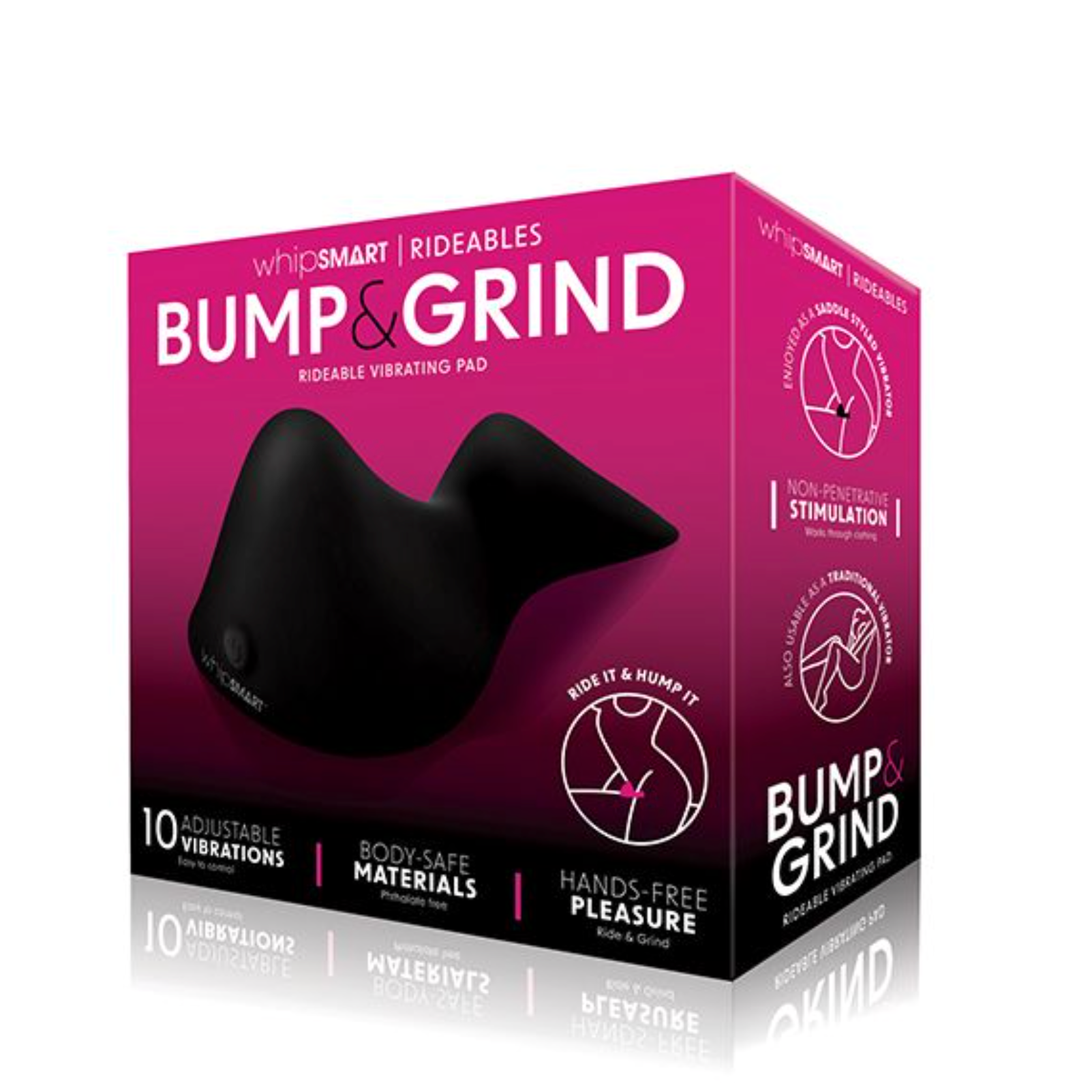 Whipsmart Rideables Bump & Grind Vibrating Pad