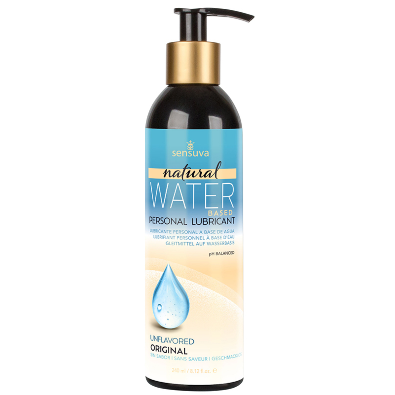 Sensuva Natural Water-Based Personal Lubricant