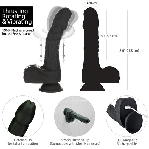 Rotating & Thrusting Dildo