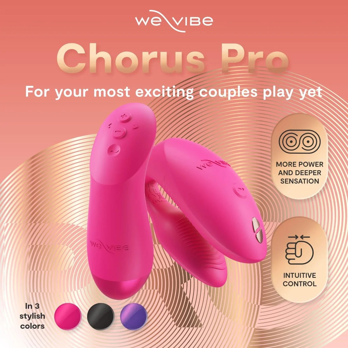 We-Vibe Chorus Pro Electric Pink