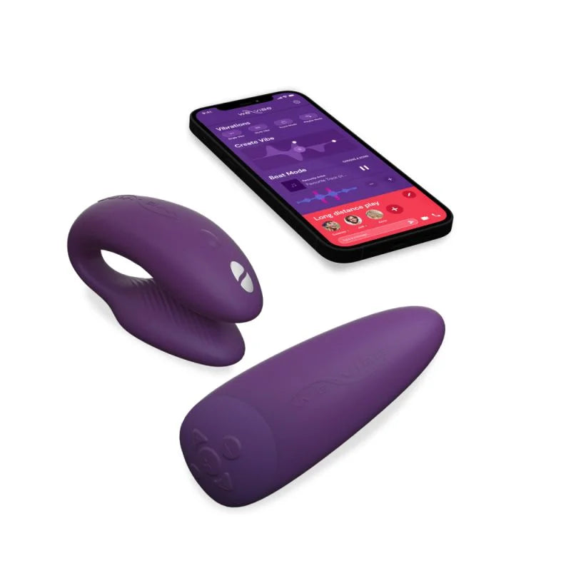 We-Vibe Chorus Couples Vibrator Purple
