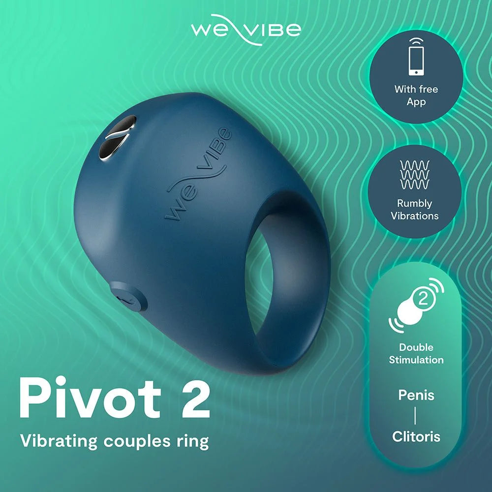 We-Vibe Pivot 2 Vibr Couple Ring Slate