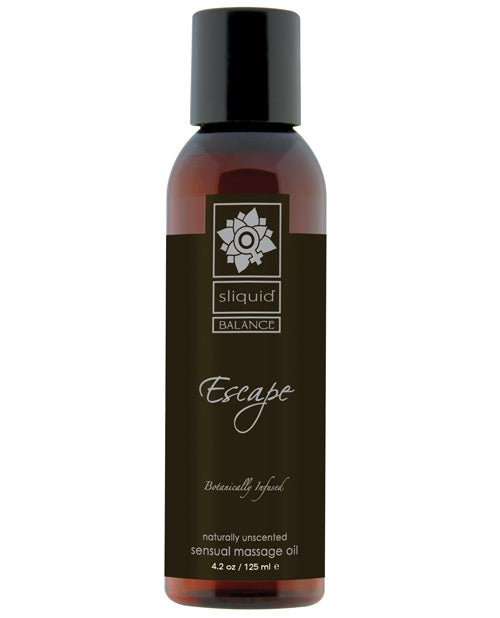Sliquid Organics Massage Oil - Escape - 4.2 oz.