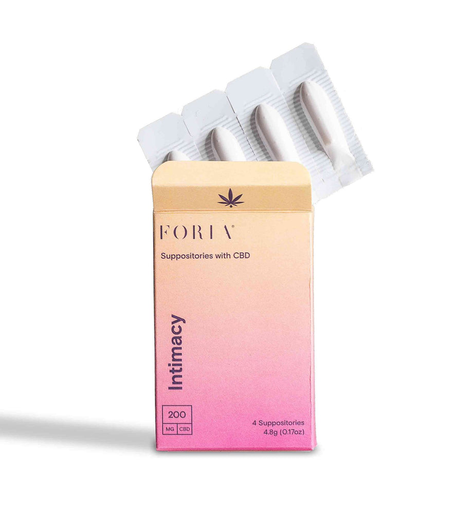 Foria Intimacy Suppositories with CBD