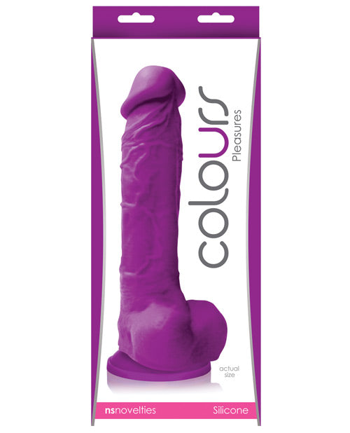 Firm Silicone 8" Dildo