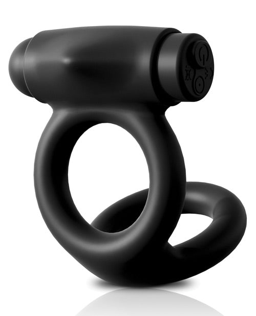 Sir Richards Control Vibrating Silicone Cock & Ball C-Ring
