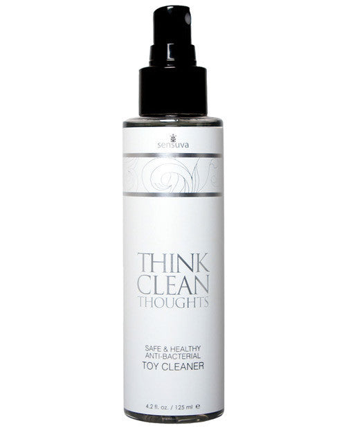 Think Clean Thoughts Anti-Bacterial Toy Cleaner 4.2 oz - Cupid's Closet