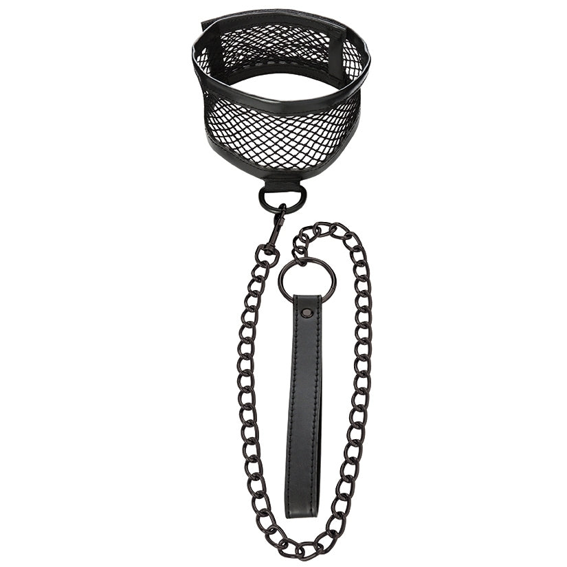 Fishnet Collar with Leash