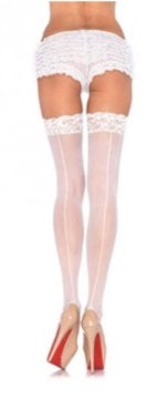 SHEER STOCKINGS WITH BACKSEAM