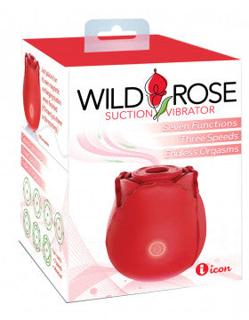 Wild Rose Suction Stimulator Vibrator