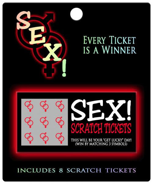 Sex! Scratch Tickets - Cupid's Closet