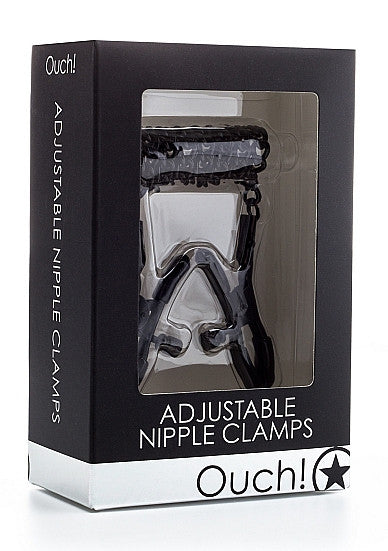 Ouch! Adjustable Nipple Clamps - Cupid's Closet
