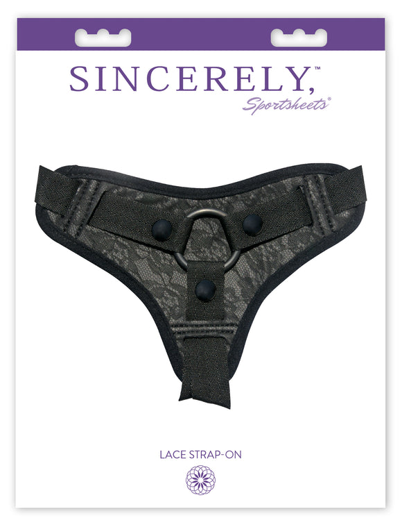 Sincerely Lace Strap-On - Cupid's Closet