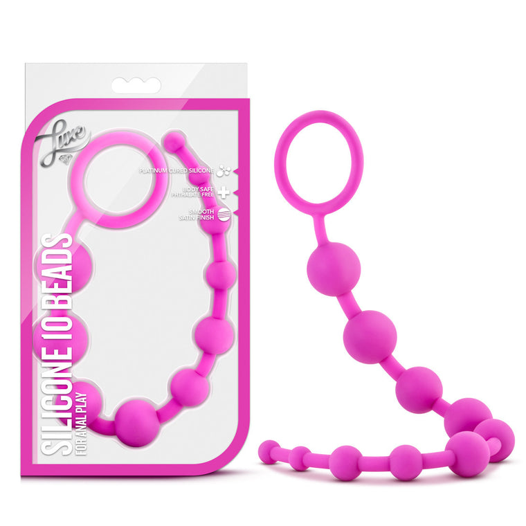 Luxe Silicone 10 Beads - Cupid's Closet
